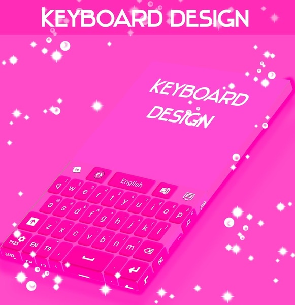 Keyboard Design Pink - Preview 5