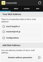 Instant Email Address for Android 1