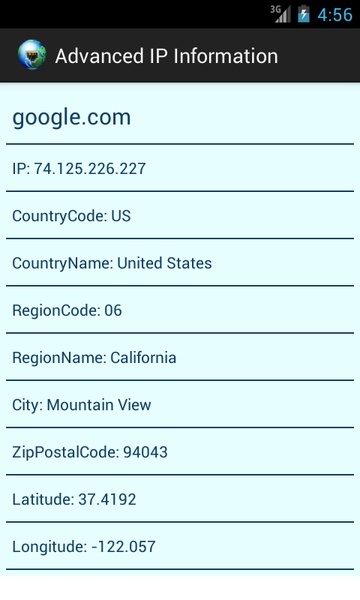DNS Lookup and IP info - Preview 6