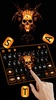 Evil Skull Keyboard Background screenshot 4