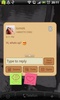 GO SMS Sweet Pinboard Theme screenshot 3