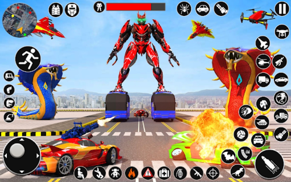 Anaconda Snake Robot Game - Preview 3