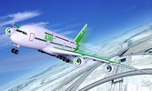 Snow Cargo Jet Landing 3D screenshot 1
