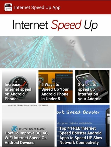 Internet Speed Up - Preview 1