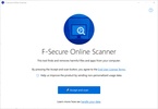 F-Secure Online Scanner screenshot 1