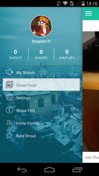 Shout App - Preview 2