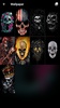 Skull 3D Pattern Lock Screen screenshot 4