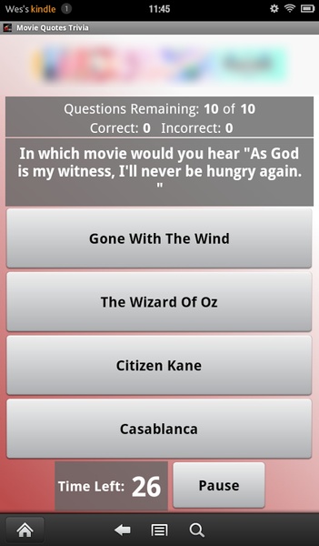 Movie Quotes Trivia - Preview 3
