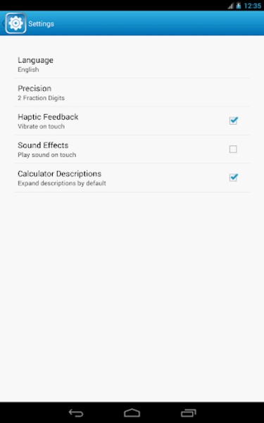 Financial Calculators Free - Preview 1
