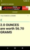 grams to ounces converter screenshot 1