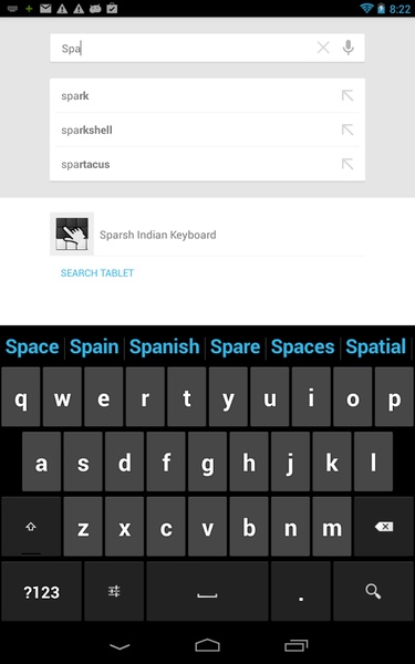 Sparsh Indian Keyboard - Preview 1