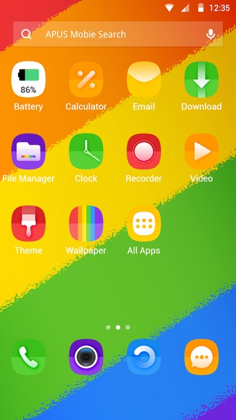Rainbow OS Theme - Preview 2