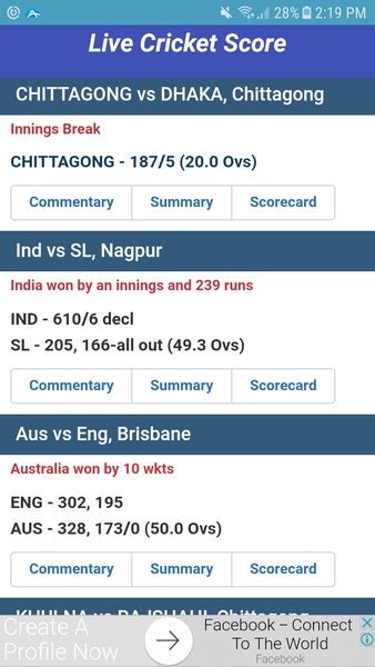 Live Cricket Score TV - Preview 3