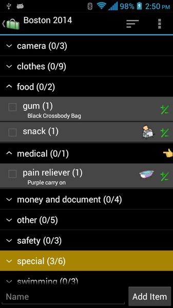 Packing List - Preview 4