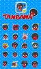 GO SMS PRO TANBAWA STICKER screenshot 3