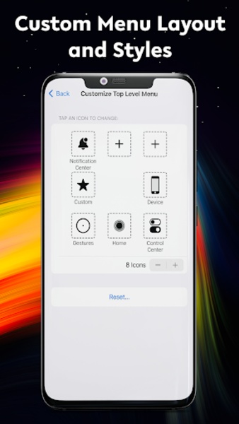 Assistive Touch iOS 16 - Preview 4