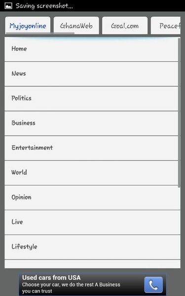 Ghana News Reader - Preview 1