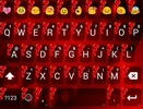 Emoji Keyboard Valentine Red 2 screenshot 2