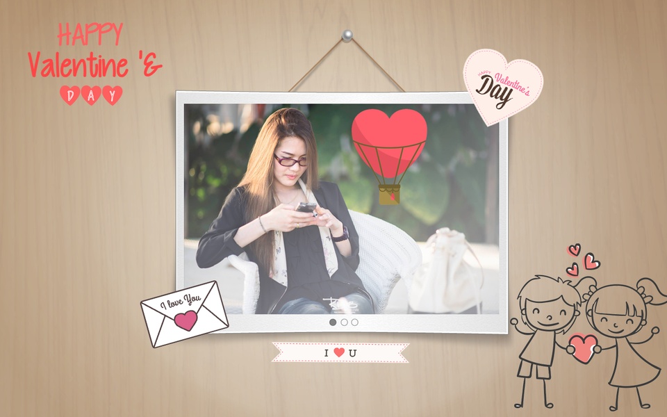 Valentine Photo Sticker - Preview 4
