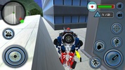 US Police Robot Transport Truck Driving Games screenshot 7