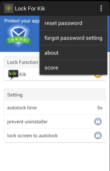Lock For Kik - Preview 4