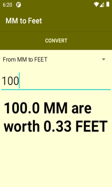 MM to Feet converter - Preview 4