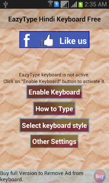 EazyType Telugu Keyboard - Preview 2