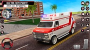 US Emergency Ambulance Sim 3d screenshot 2