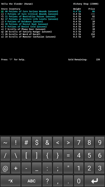 Angband - Preview 4