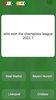 champions league Quiz screenshot 5