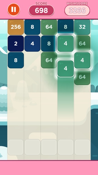 2048 Shoot n Merge Block Puzzle Game free - Preview 3