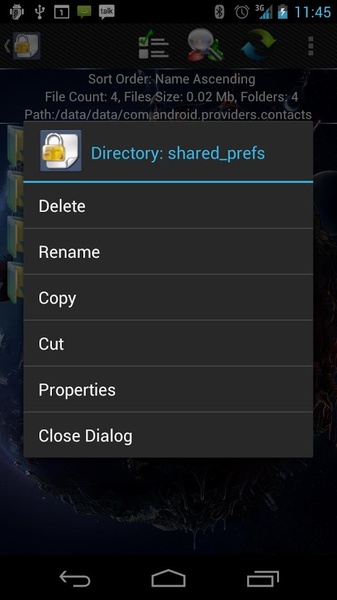 Shady File Manager (root) - Preview 1