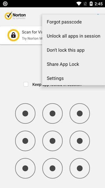 Norton App Lock - Preview 6