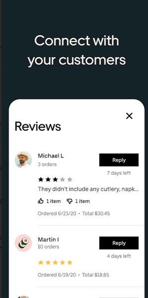 Uber Eats Manager - Preview 5