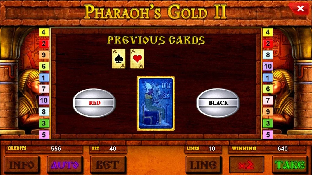 Pharaohs Gold 2 Deluxe