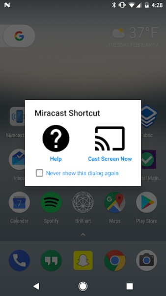 Miracast Shortcut - Preview 7