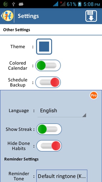 iPro Habit Track Free - Preview 1