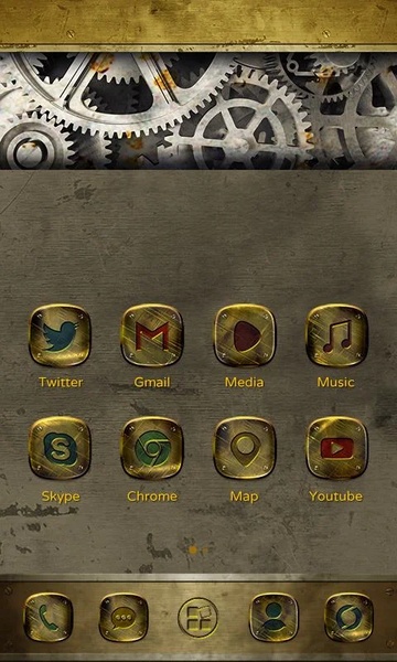 Heavy Metal GOLauncher EX Theme - Preview 5