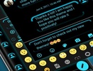 SMS Messages Neon Led Blue screenshot 1