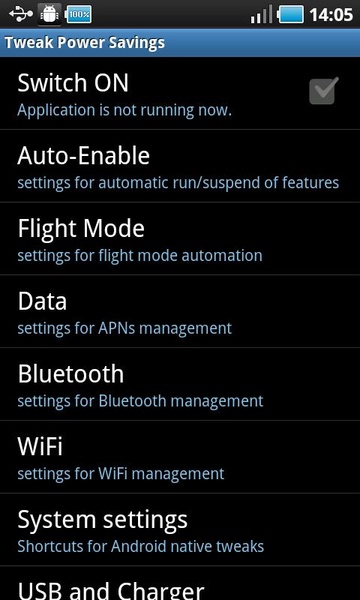 Tweak Power Savings - Preview 1