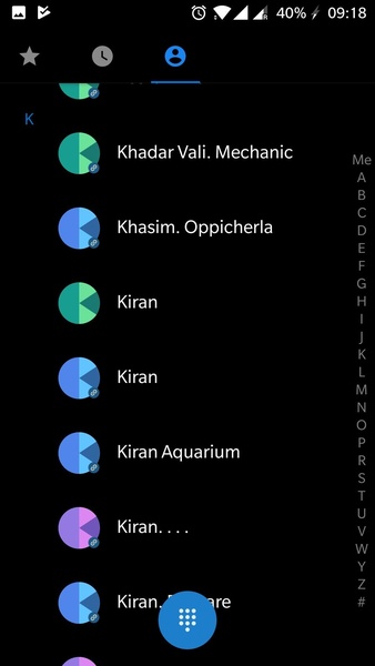 OnePlus Contacts - Preview 1