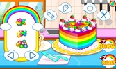 Cooking Colorful Cake screenshot 2