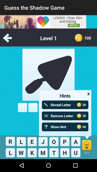 Guess the Shadow Game - Preview 3