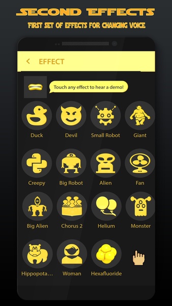Gold Voice Changer & Voice Recorder - Preview 4