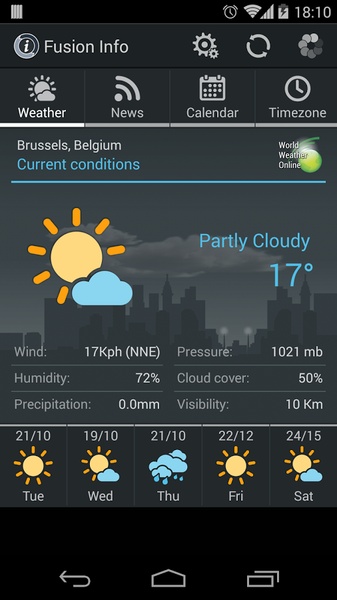 Fusion Info Widget - Preview 15