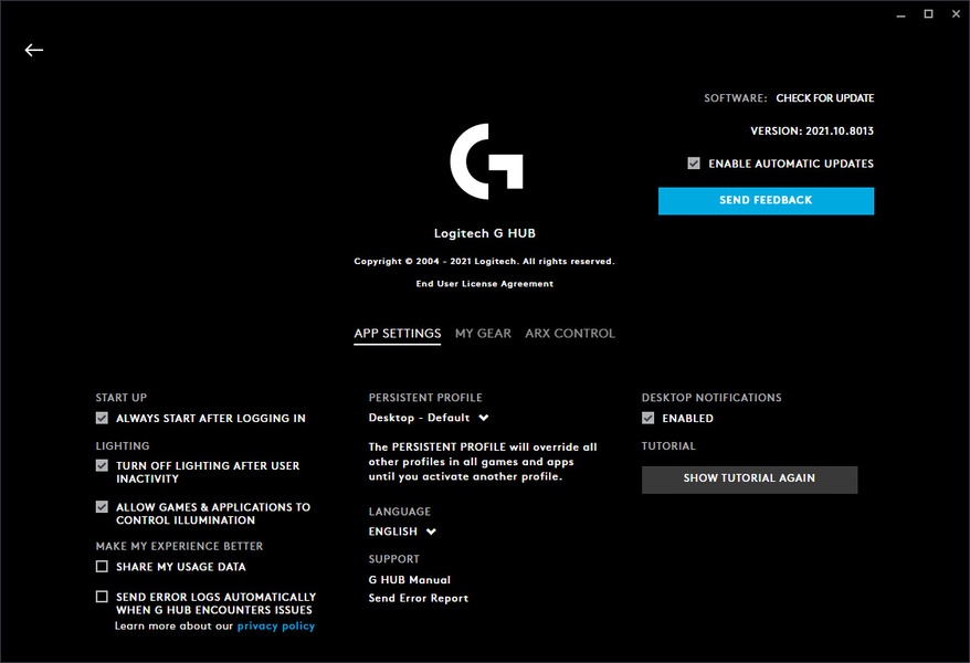 Logitech G HUB for Windows Download it from Uptodown for free