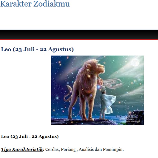 KarakterZodiak - Preview 8