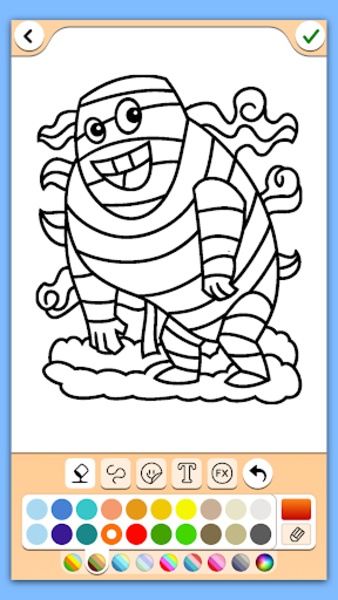 Halloween Coloring Game - Preview 7