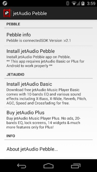 jetAudio Pebble - Preview 2
