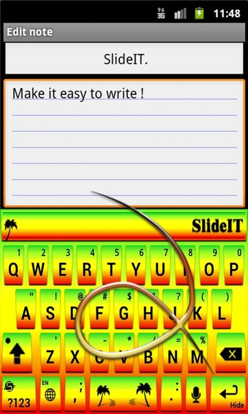 SlideIT Reggae skin skin - Preview 3